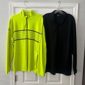 2 Mens Long Sleeve Polos
Under Armour & Nike